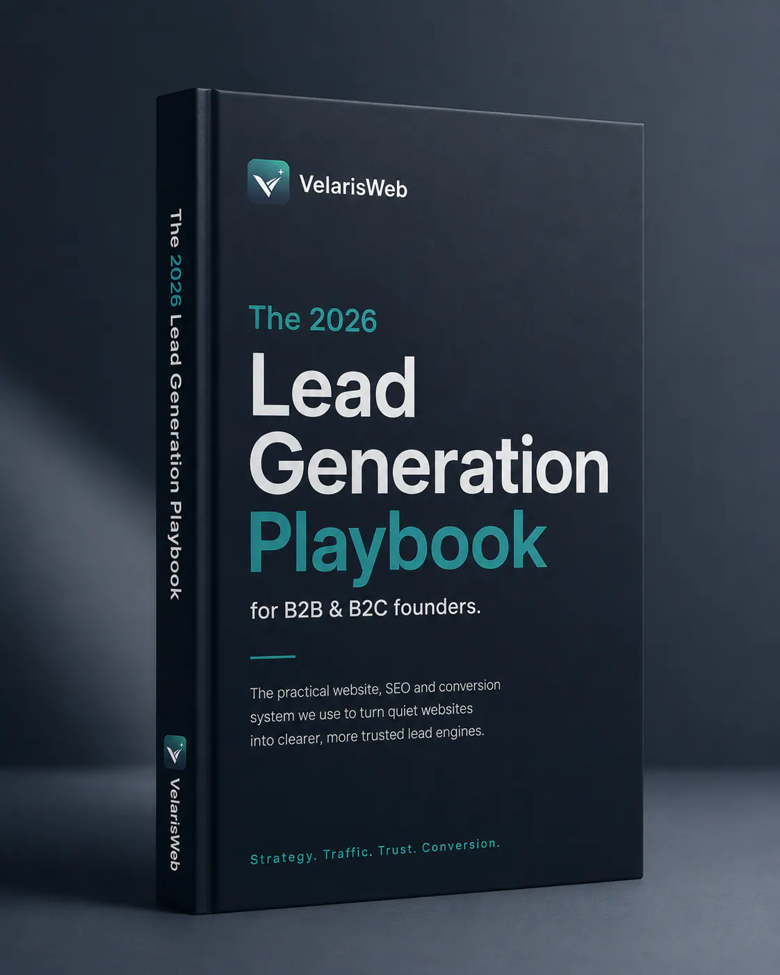 The 2026 Lead Generation Playbook mockup